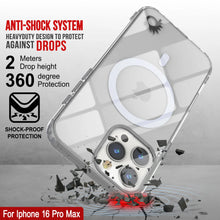 Load image into Gallery viewer, Punkcase iPhone 16 Pro Max Magnetic Wireless Charging Case [ClearMag Series][Clear]
