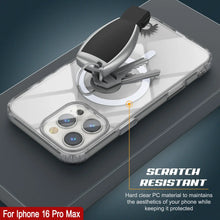 Load image into Gallery viewer, Punkcase iPhone 16 Pro Max Magnetic Wireless Charging Case [ClearMag Series][Clear]
