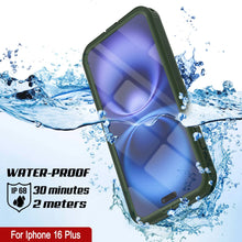 Load image into Gallery viewer, iPhone 16 Plus Waterproof Case [Alpine 2.0 Series] [Slim Fit] [IP68 Certified] [Shockproof] [Light Green]
