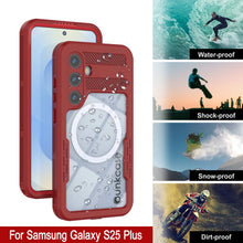 Load image into Gallery viewer, Galaxy S25+ Plus Waterproof Case [Alpine 2.0 Series] [Slim Fit] [IP68 Certified] [Shockproof] [Red]
