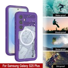 Load image into Gallery viewer, Galaxy S25+ Plus Waterproof Case [Alpine 2.0 Series] [Slim Fit] [IP68 Certified] [Shockproof] [Purple]
