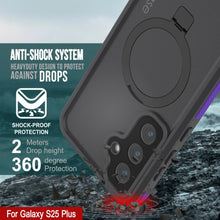 Load image into Gallery viewer, Galaxy S25 Plus Waterproof Case [Kickstud 2.0 Series] Protective IP68 Cover W/Screen Protector &amp; Kickstand [Purple]
