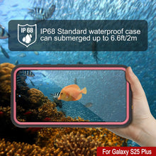 Load image into Gallery viewer, Galaxy S25 Plus Waterproof Case [Kickstud 2.0 Series] Protective IP68 Cover W/Screen Protector &amp; Kickstand [Pink]
