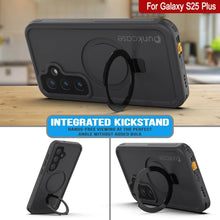 Load image into Gallery viewer, Galaxy S25 Plus Waterproof Case [Kickstud 2.0 Series] Protective IP68 Cover W/Screen Protector &amp; Kickstand [Grey]
