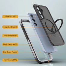 Load image into Gallery viewer, Galaxy S25 Plus Waterproof Case [Kickstud 2.0 Series] Protective IP68 Cover W/Screen Protector &amp; Kickstand [White]
