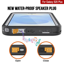 Load image into Gallery viewer, Galaxy S25 Plus Waterproof Case [Kickstud 2.0 Series] Protective IP68 Cover W/Screen Protector &amp; Kickstand [White]
