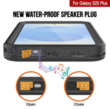 Load image into Gallery viewer, Galaxy S25 Plus Waterproof Case [Kickstud 2.0 Series] Protective IP68 Cover W/Screen Protector &amp; Kickstand [Grey]
