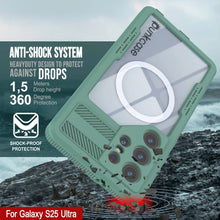 Load image into Gallery viewer, Galaxy S25 Ultra Waterproof Case [Alpine 2.0 Series] [Slim Fit] [IP68 Certified] [Shockproof] [Teal]
