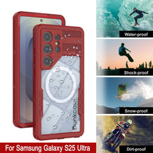 Load image into Gallery viewer, Galaxy S25 Ultra Waterproof Case [Alpine 2.0 Series] [Slim Fit] [IP68 Certified] [Shockproof] [Red]
