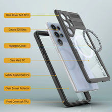 Load image into Gallery viewer, Galaxy S25 Ultra Waterproof Case [Alpine 2.0 Series] [Slim Fit] [IP68 Certified] [Shockproof] [Black]
