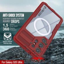 Load image into Gallery viewer, Galaxy S25 Ultra Waterproof Case [Alpine 2.0 Series] [Slim Fit] [IP68 Certified] [Shockproof] [Red]
