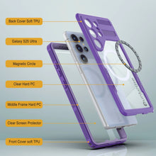 Load image into Gallery viewer, Galaxy S25 Ultra Waterproof Case [Alpine 2.0 Series] [Slim Fit] [IP68 Certified] [Shockproof] [Purple]

