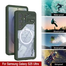 Load image into Gallery viewer, Galaxy S25 Ultra Waterproof Case [Alpine 2.0 Series] [Slim Fit] [IP68 Certified] [Shockproof] [Light Green]
