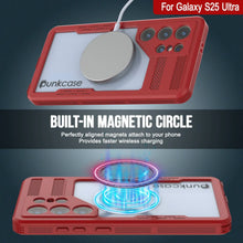 Load image into Gallery viewer, Galaxy S25 Ultra Waterproof Case [Alpine 2.0 Series] [Slim Fit] [IP68 Certified] [Shockproof] [Red]
