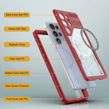 Load image into Gallery viewer, Galaxy S25 Ultra Waterproof Case [Alpine 2.0 Series] [Slim Fit] [IP68 Certified] [Shockproof] [Red]
