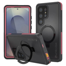 Load image into Gallery viewer, Galaxy S25 Ultra Waterproof Case [Kickstud 2.0 Series] Protective IP68 Cover W/Screen Protector &amp; Kickstand [Pink]
