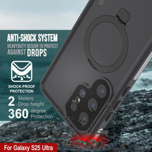 Load image into Gallery viewer, Galaxy S25 Ultra Waterproof Case [Kickstud 2.0 Series] Protective IP68 Cover W/Screen Protector &amp; Kickstand [White]
