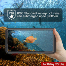 Load image into Gallery viewer, Galaxy S25 Ultra Waterproof Case [Kickstud 2.0 Series] Protective IP68 Cover W/Screen Protector &amp; Kickstand [Grey]

