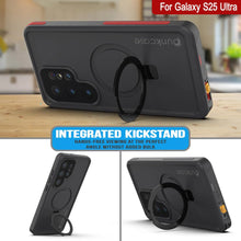 Load image into Gallery viewer, Galaxy S25 Ultra Waterproof Case [Kickstud 2.0 Series] Protective IP68 Cover W/Screen Protector &amp; Kickstand [Red]
