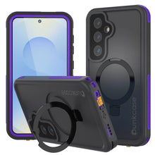 Load image into Gallery viewer, Galaxy S25 Waterproof Case [Kickstud 2.0 Series] Protective IP68 Cover W/Screen Protector &amp; Kickstand [Purple]
