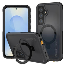 Load image into Gallery viewer, Galaxy S25 Waterproof Case [Kickstud 2.0 Series] Protective IP68 Cover W/Screen Protector &amp; Kickstand [Black]
