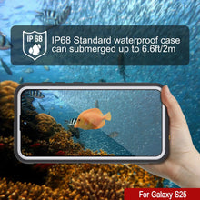 Load image into Gallery viewer, Galaxy S25 Waterproof Case [Kickstud 2.0 Series] Protective IP68 Cover W/Screen Protector &amp; Kickstand [White]
