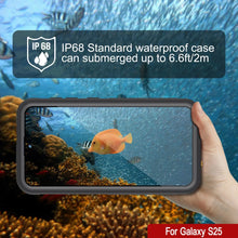 Load image into Gallery viewer, Galaxy S25 Waterproof Case [Kickstud 2.0 Series] Protective IP68 Cover W/Screen Protector &amp; Kickstand [Grey]
