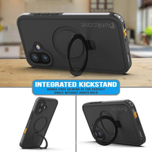 Load image into Gallery viewer, iPhone 16 Plus Waterproof Case [Kickstud 2.0 Series] Protective IP68 Cover W/Screen Protector &amp; Kickstand [White]
