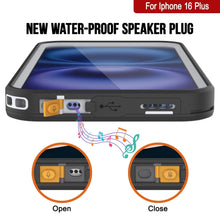 Load image into Gallery viewer, iPhone 16 Plus Waterproof Case [Kickstud 2.0 Series] Protective IP68 Cover W/Screen Protector &amp; Kickstand [White]
