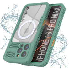 Load image into Gallery viewer, iPhone 16 Pro Max Waterproof Case [Alpine 2.0 Series] [Slim Fit] [IP68 Certified] [Shockproof] [Teal]
