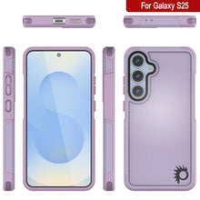 Load image into Gallery viewer, PunkCase Galaxy S25 Case, [Spartan 2.0 Series] Clear Rugged Heavy Duty Cover [Lilac]
