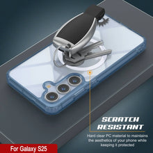 Load image into Gallery viewer, Galaxy S25 Magnetic Wireless Charging Case [Clear Acrylic Series] [Non-Slip] For Galaxy S25 [Navy]
