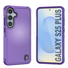 Load image into Gallery viewer, PunkCase Galaxy S25+ Plus Case, [Spartan 2.0 Series] Clear Rugged Heavy Duty Cover [Purple]
