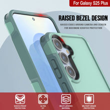 Load image into Gallery viewer, PunkCase Galaxy S25+ Plus Case, [Spartan 2.0 Series] Clear Rugged Heavy Duty Cover [Teal]
