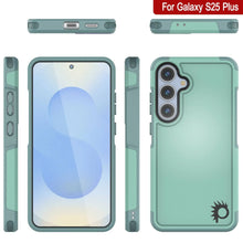 Load image into Gallery viewer, PunkCase Galaxy S25+ Plus Case, [Spartan 2.0 Series] Clear Rugged Heavy Duty Cover [Teal]
