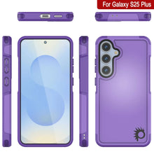 Load image into Gallery viewer, PunkCase Galaxy S25+ Plus Case, [Spartan 2.0 Series] Clear Rugged Heavy Duty Cover [Purple]
