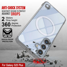 Load image into Gallery viewer, Galaxy S25 Plus Magnetic Wireless Charging Case [Clear Acrylic Series] [Non-Slip] For Galaxy S25 Plus [Silver]
