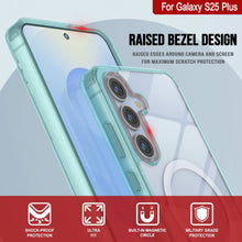 Load image into Gallery viewer, Galaxy S25 Plus Magnetic Wireless Charging Case [Clear Acrylic Series] [Non-Slip] For Galaxy S25 Plus [Teal]
