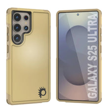 Load image into Gallery viewer, PunkCase Galaxy S25 Ultra Case, [Spartan 2.0 Series] Clear Rugged Heavy Duty Cover [Yellow]
