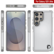 Load image into Gallery viewer, PunkCase Galaxy S25 Ultra Case, [Spartan 2.0 Series] Clear Rugged Heavy Duty Cover [White]
