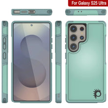 Load image into Gallery viewer, PunkCase Galaxy S25 Ultra Case, [Spartan 2.0 Series] Clear Rugged Heavy Duty Cover [Teal]
