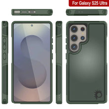 Load image into Gallery viewer, PunkCase Galaxy S25 Ultra Case, [Spartan 2.0 Series] Clear Rugged Heavy Duty Cover [Dark Green]
