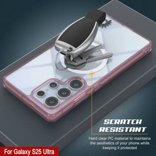 Load image into Gallery viewer, Galaxy S25 Ultra Magnetic Wireless Charging Case [Clear Acrylic Series] [Non-Slip] For Galaxy S25 Ultra [Rose]
