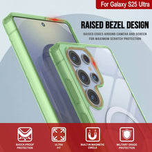 Load image into Gallery viewer, Galaxy S25 Ultra Magnetic Wireless Charging Case [Clear Acrylic Series] [Non-Slip] For Galaxy S25 Ultra [Green]
