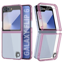 Load image into Gallery viewer, Galaxy Z Flip6 Case [Clear Acrylic Series] [Non-Slip] For Galaxy Z Flip6 [Pink]
