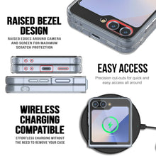 Load image into Gallery viewer, Galaxy Z Flip6 Case [Clear Acrylic Series] [Non-Slip] For Galaxy Z Flip6 [Red]
