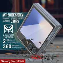 Load image into Gallery viewer, Galaxy Z Flip6 Case [Clear Acrylic Series] [Non-Slip] For Galaxy Z Flip6 [Grey]
