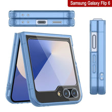 Load image into Gallery viewer, Galaxy Z Flip6 Case [Clear Acrylic Series] [Non-Slip] For Galaxy Z Flip6 [Blue]
