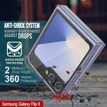 Load image into Gallery viewer, Galaxy Z Flip6 Case [Clear Acrylic Series] [Non-Slip] For Galaxy Z Flip6 [Lilac]
