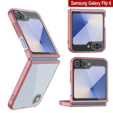 Load image into Gallery viewer, Galaxy Z Flip6 Case [Clear Acrylic Series] [Non-Slip] For Galaxy Z Flip6 [Red]
